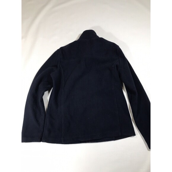 Brooks Brothers 346 Womens 3/4 Zip Pullover Navy Blue Size Medium - Picture 6 of 8